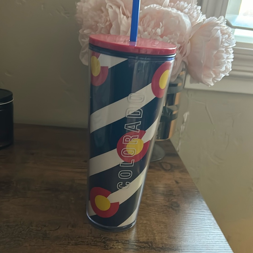 Starbucks Colorado logo cold cup